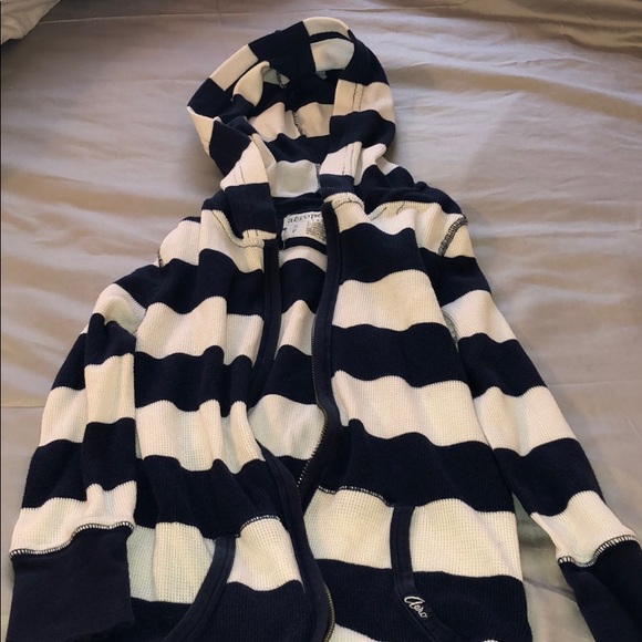 Navy and white striped jacket from Aeropostale - Picture 3 of 3
